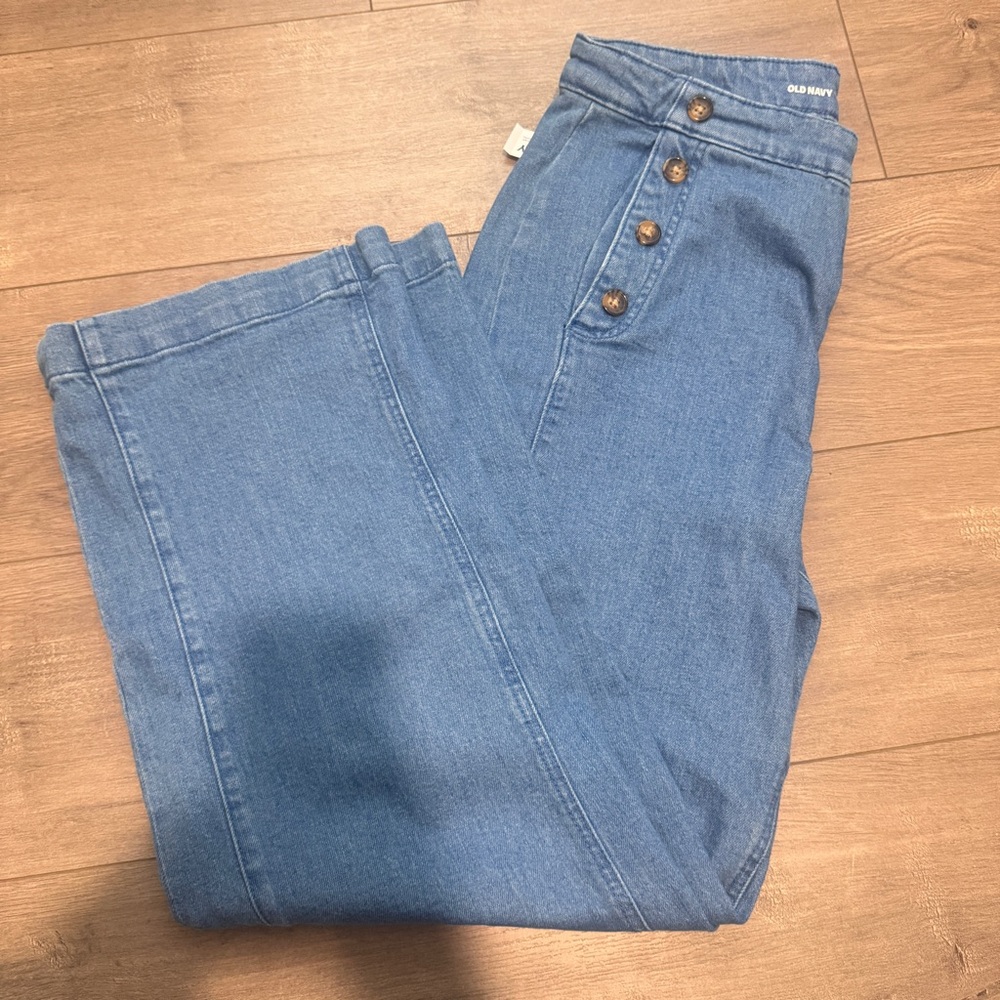 NWT Old Navy Extra Wide Leg Jeans Size 12